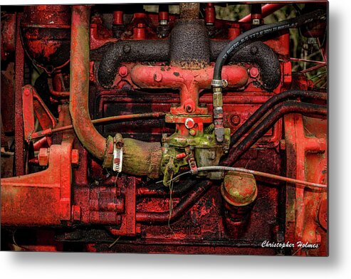 Christopher Holmes Photography Metal Print featuring the photograph Red by Christopher Holmes