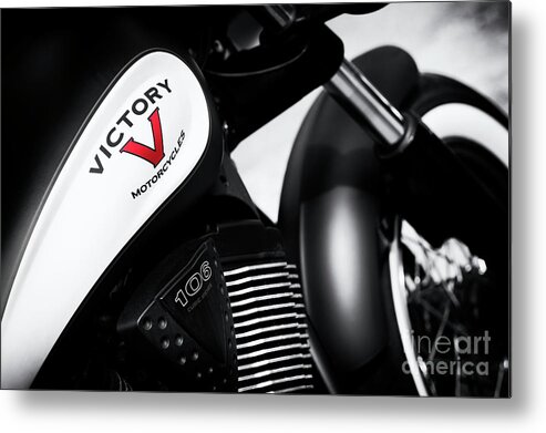 Victory Metal Print featuring the photograph Red is for Victory by Tim Gainey