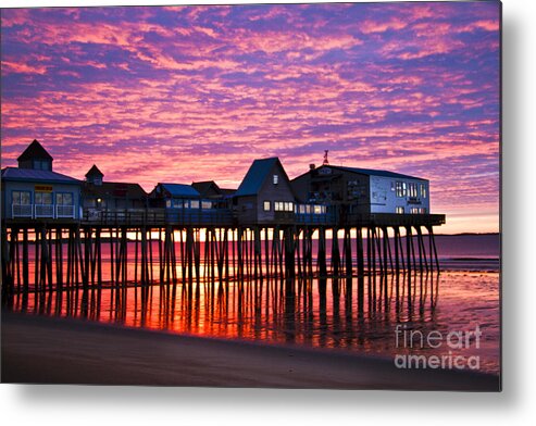 Red Metal Print featuring the photograph Red Morning by Brenda Giasson