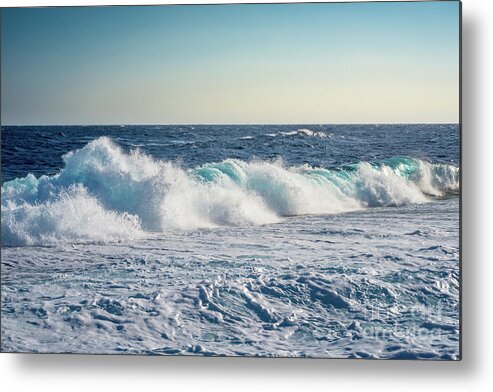 Africa Metal Print featuring the photograph Reef Break On The Morning Light by Hannes Cmarits