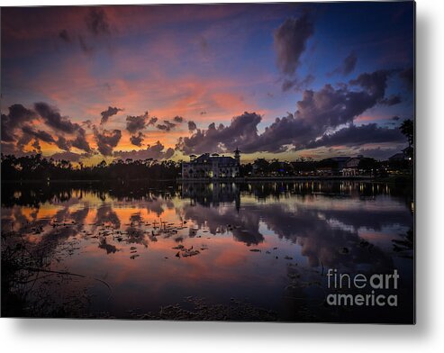 Celebration Metal Print featuring the photograph Reflection 8 by Mina Isaac