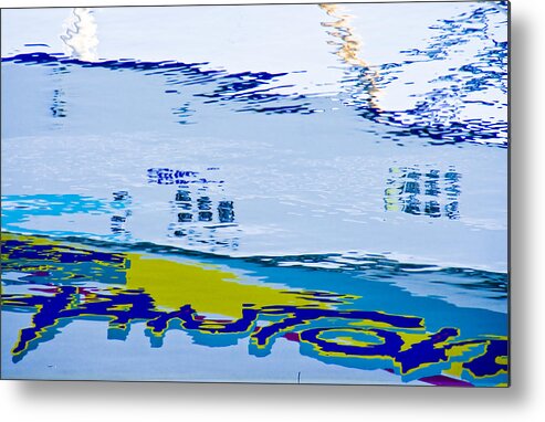 Water Metal Print featuring the photograph Reflections of . . . by Ches Black