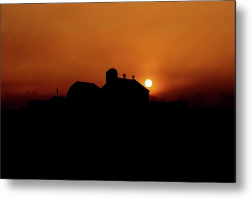 Farm Metal Print featuring the photograph Remember the Sun by Bob Geary