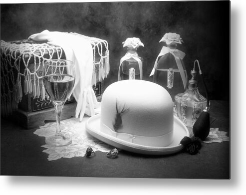 Hat Metal Print featuring the photograph Revelry by Tom Mc Nemar