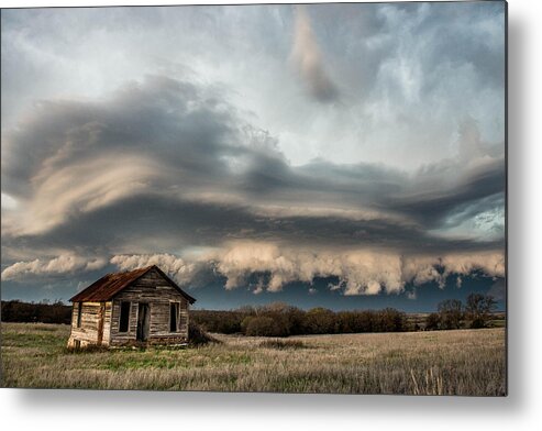 Storm Metal Print featuring the photograph Riders on the Storm by Marcus Hustedde