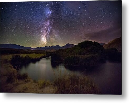 Milkyway Metal Print featuring the photograph River Bend by Tassanee Angiolillo