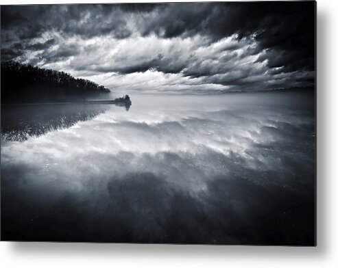 Cloudscape Metal Print featuring the photograph River of Dreams by Neil Shapiro