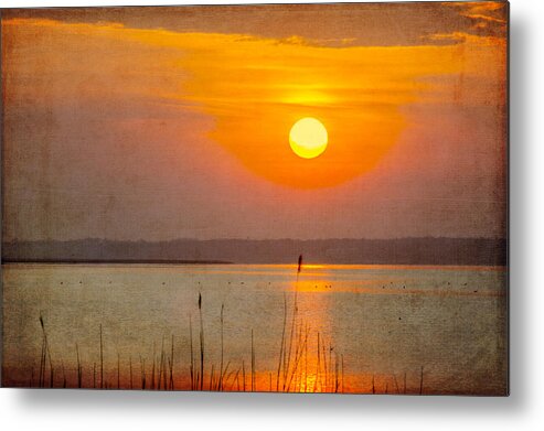 Sunset Metal Print featuring the photograph River of Light by Cathy Kovarik