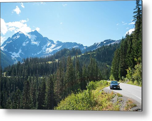 Mt Baker Metal Print featuring the photograph Road to Mt Baker by Tom Cochran