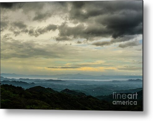 Costa Rica Metal Print featuring the photograph Road to the Cloud Forest. Costa Rica by Ksenia VanderHoff
