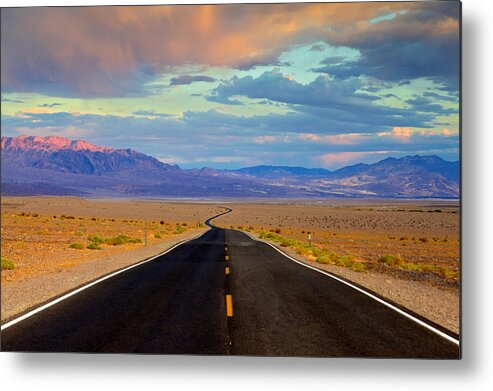 Death Metal Print featuring the photograph Road to the dreams by Evgeny Vasenev