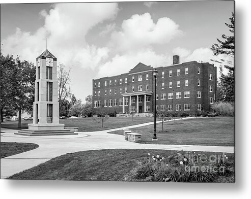 Roberts Wesleyan College Metal Print featuring the photograph Roberts Wesleyan College Rinker Center by University Icons