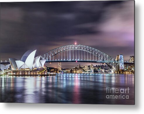 Kremsdorf Metal Print featuring the photograph Rock Into The Night by Evelina Kremsdorf