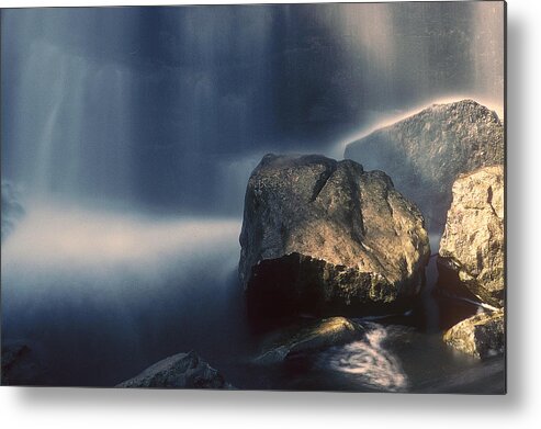 Rocks Metal Print featuring the photograph Rocks and Waterfalls by DArcy Evans
