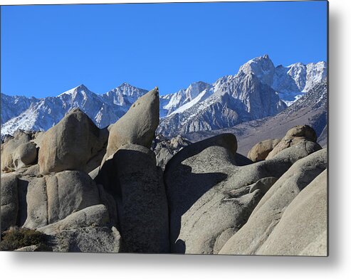 High Sierras Metal Print featuring the photograph Rocky Desert by Tammy Pool