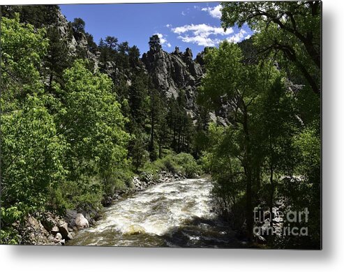  Metal Print featuring the photograph Rocky Mountain High by Tracy Rice Frame Of Mind