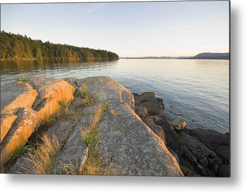 Gulf Islands Metal Print featuring the photograph Roesland - North Pender Island by Kevin Oke
