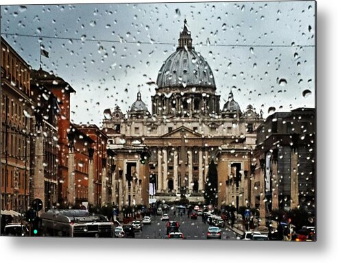  Metal Print featuring the photograph Rome Italy by Lush Life Travel