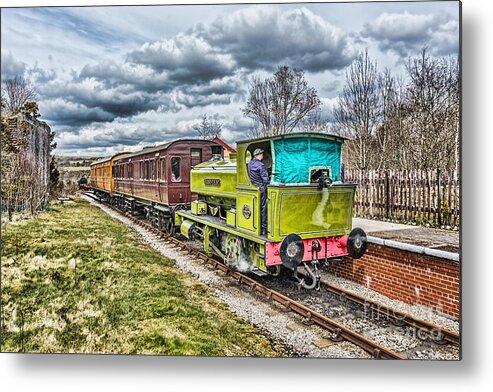 Rosyth Number 1 Metal Print featuring the photograph Rosyth No 1 At Big Pit Halt 3 by Steve Purnell