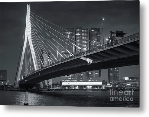 Rotterdam Metal Print featuring the photograph Rotterdam Cityscape 1 by Philip Preston