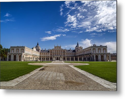 Royal Metal Print featuring the photograph Royal Palace of Aranjuez by Pablo Lopez