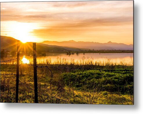 Sunrise Metal Print featuring the photograph Rural Sunrise by Priya Ghose