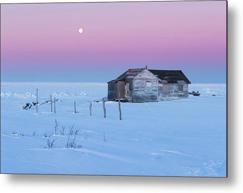 Arctic Metal Print featuring the photograph Abandoned Arctic Home by Scott Slone