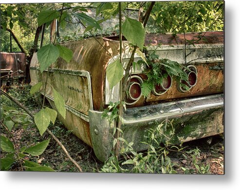 Photography Metal Print featuring the photograph Rustic Rear by Travis Rogers