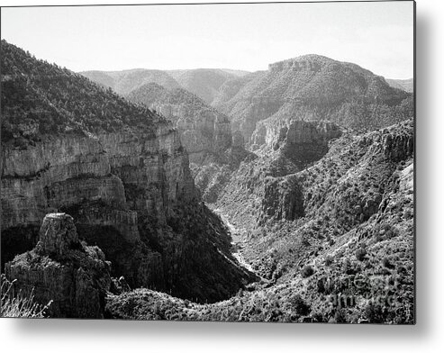 Salt River Canyon Wilderness Metal Print featuring the photograph Salt River Canyon by Jon Burch Photography