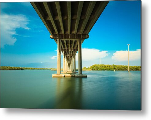 Everglades Metal Print featuring the photograph San Marco Bridge by Raul Rodriguez