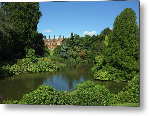 Sandringham Metal Print featuring the photograph Sandringham House and grounds by Paul Cowan