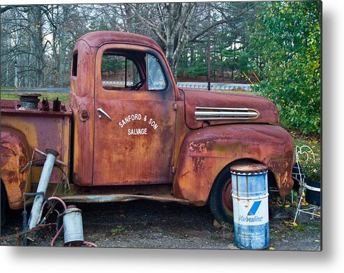  Metal Print featuring the photograph Sanford and Son Salvage 1 by Douglas Barnett