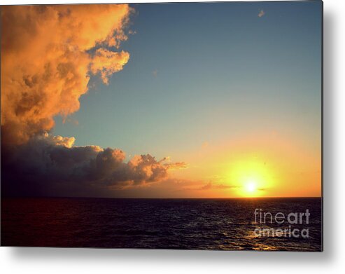 Caribbean Metal Print featuring the photograph Satisfy My Soul by Robyn King