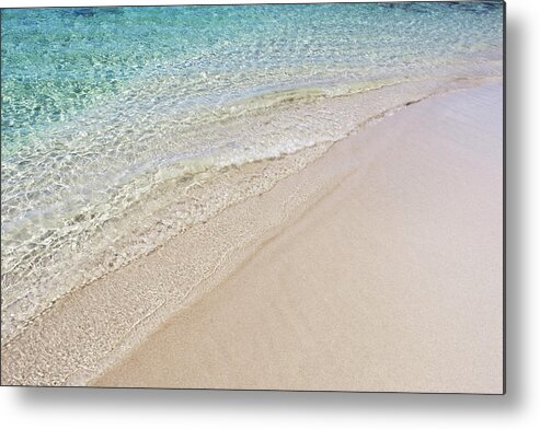 Water Metal Print featuring the photograph Seashore by Catherine Reading
