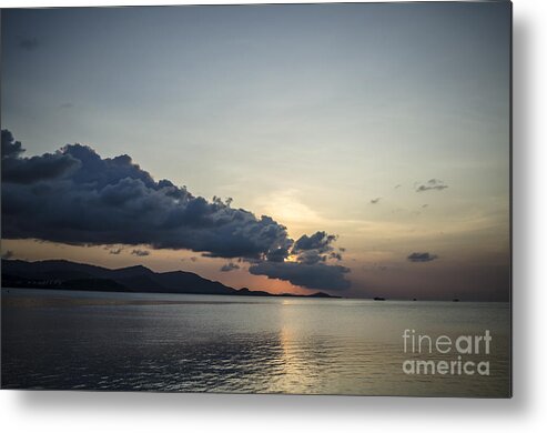 Michelle Meenawong Metal Print featuring the photograph Seaside by Michelle Meenawong