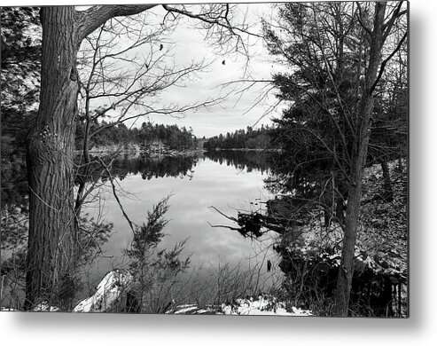 Frontenac Park Metal Print featuring the photograph Serene fall by Ian Sempowski