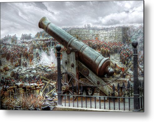 Sevastopol Cannon Metal Print featuring the digital art Sevastopol Cannon 1855 by Pennie McCracken