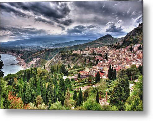  Metal Print featuring the photograph Sicilian Coast by Patrick Boening