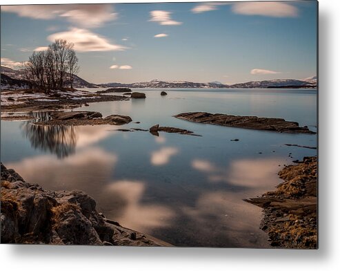 Haida Metal Print featuring the photograph Silence from the north of Norway by Frantz Robert Konradsen