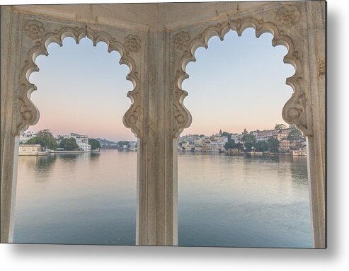 Udaipur Metal Print featuring the photograph Silent Morning by Arti Panchal