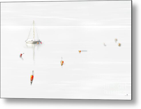 Sailing Metal Print featuring the photograph Silent Sailing by Hannes Cmarits