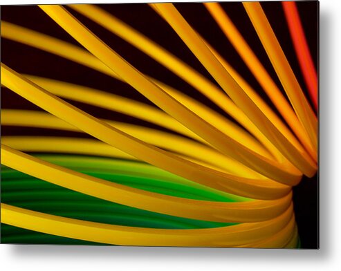 Slinky Metal Print featuring the photograph Slinky IV by Bob Cournoyer