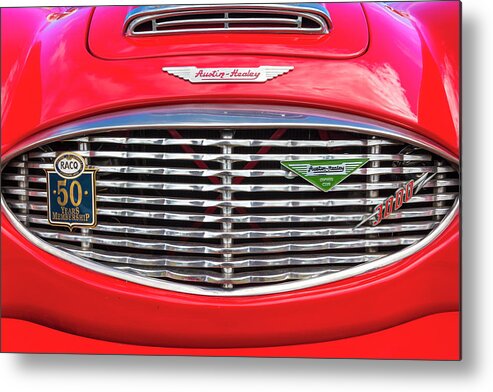 Car Metal Print featuring the photograph Smiley by Keith Hawley