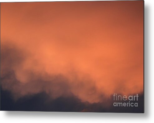 Clouds Metal Print featuring the photograph Smokey Clouds by Jennifer E Doll