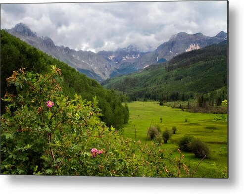 uncompahgre National Fores Metal Print featuring the photograph Sneffles Range by Lana Trussell