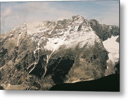 Austrian Metal Print featuring the photograph Snow Capped Austrian Summer by Patrick Murphy