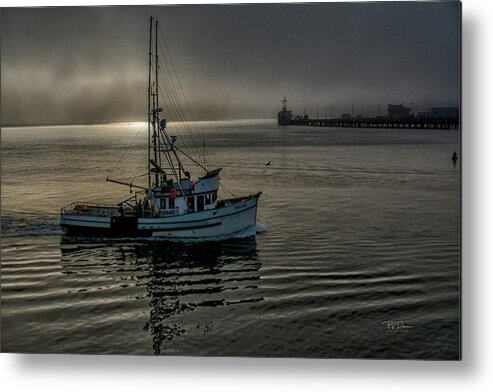Fine Art Metal Print featuring the photograph Soft Morning by Bill Posner