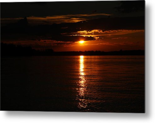 Minnesota Metal Print featuring the photograph Solstice Sunset by Hans Brakob