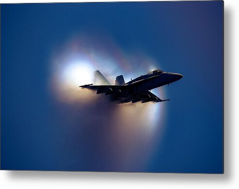 Planes Metal Print featuring the photograph Sonic Boom by Michael Damiani
