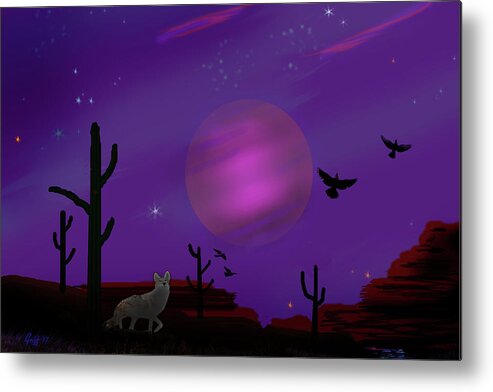 Sonoran Metal Print featuring the photograph Sonoran Lucid Dream by J Griff Griffin